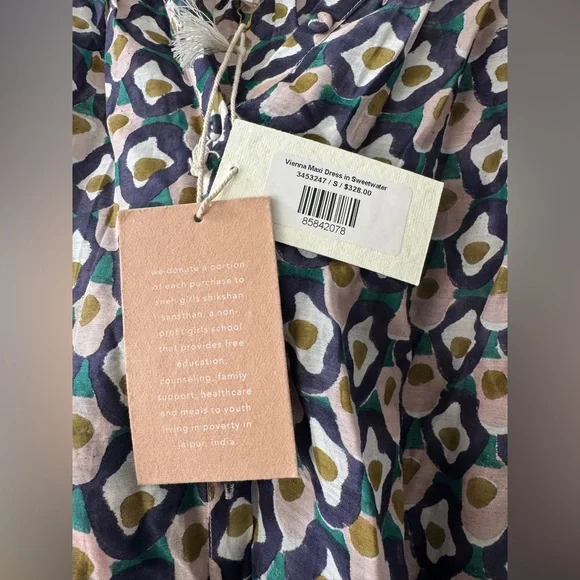 Mirth Vienna Maxi Dress – Sweetwater Print, Size Small (NWT) - Picture 7 of 8